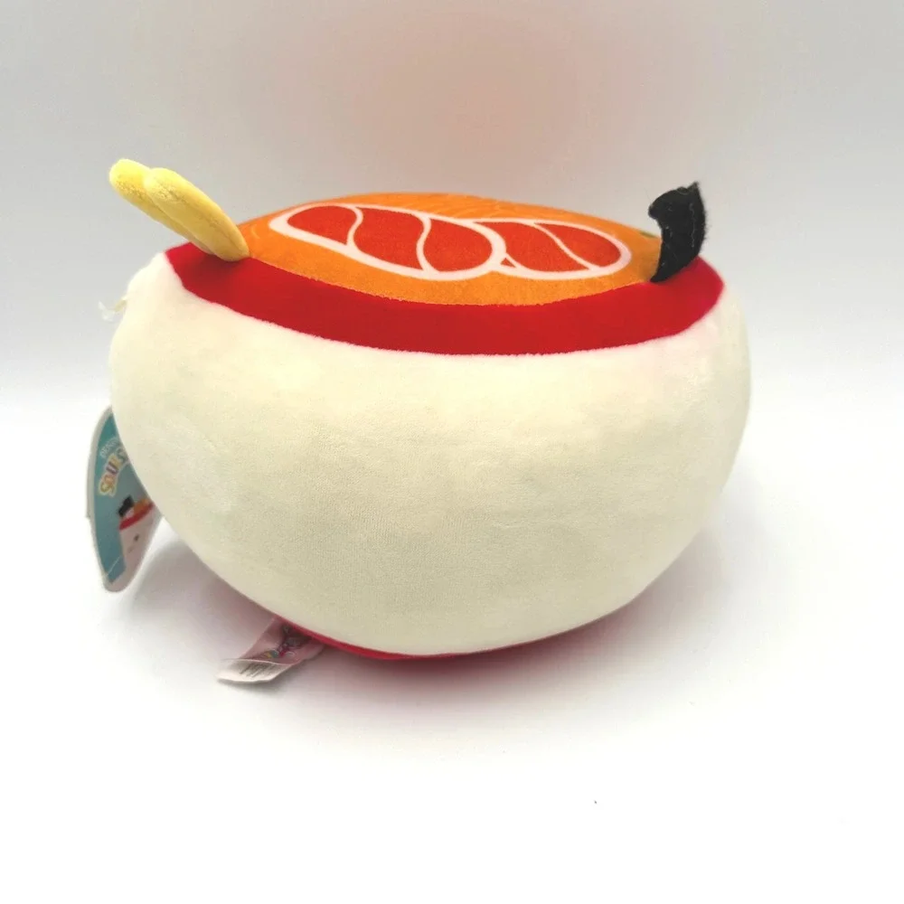 SQUISHMALLOWS NWT Raisy Ramen Bowl Plush Foodie‎ Stuffed Animal Snack Tags Crew
